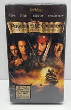 Pirates of the Caribbean: The Curse of the Black Pearl VHS, 2003 