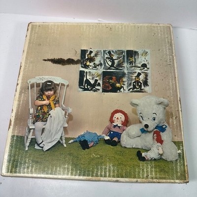 Mirro-Scenes Antique Cat & Mouse Wall Tiles 6-12''x12'' Mirrors DIY Tile Mural Vtg
