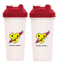 BSN Protein Powder Mixing Shaker Bottle 25 oz - 2 Pack
