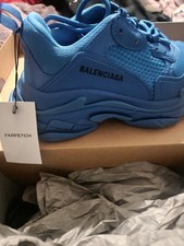 Balenciaga Triple S-blue Size UK 39 Brand new