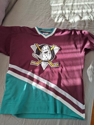 Vintage 90s Starter Anaheim Mighty Ducks NHL Jersey Kinder/Jugendlichen-XL