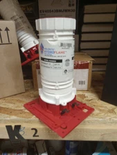 Holdrite Hydroflame #HFP-P2P, 1-1/4” To 2” Pipe Size Fire-stop Sleeve, Single K2