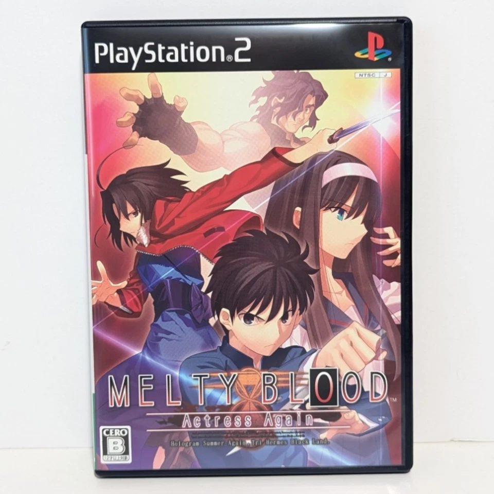 Melty Blood Actress Again First Print Limited Sony PlayStation 2 PS2 NTSC-J - Image 3 of 4