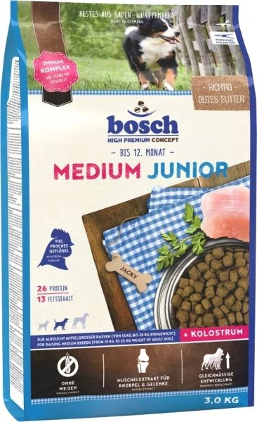Bosch Medium Junior 3 kg  Hundefutter