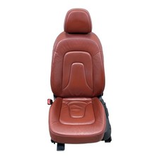 Sitz links Fahrersitz Sitzheizung Audi A4 8K Leder Milano braun N5W/GP