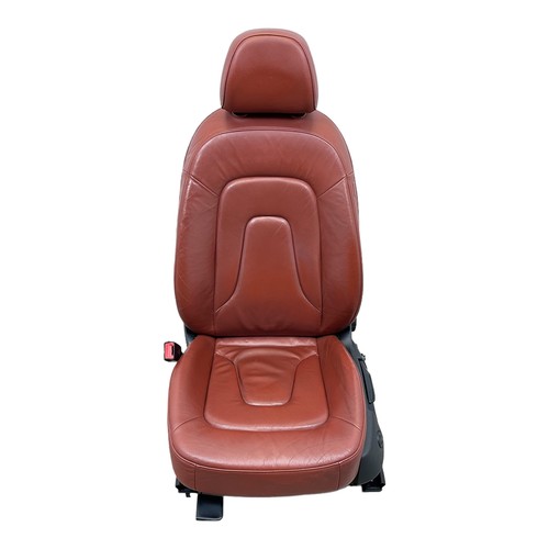Sitz links Fahrersitz Sitzheizung Audi A4 8K Leder Milano braun N5W/GP