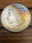 1881 S Morgan Silver Dollar Toner Toned Rainbow Toning - Select FREE SHIP