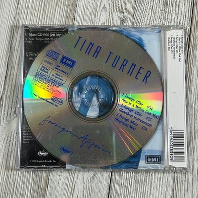 Tina Turner – Foreign Affair CD 1989 Maxi Single Pop Dance Capitol