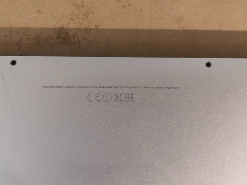 Apple MacBook Air A1466 Early 2015 Ersatzteile Display Unterschale Flex Brücke