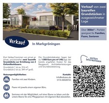 Zwei baureife Grundstücke in Markgröningen von privat zu verkaufen