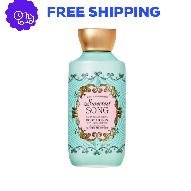 Bath & Body Works Sweetest Song 8oz Body Lotion Fast Free Shipping New