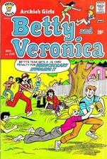 Archie's Girls Betty and Veronica #216 VG 1973 Stock Image Low Grade