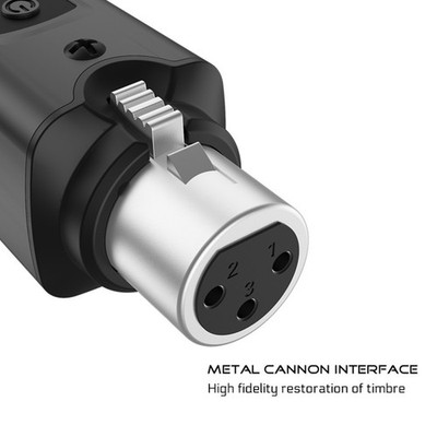 2 4G Wireless XLR System für E-Gitarre Bass und Audio Mixer Ausrüstung