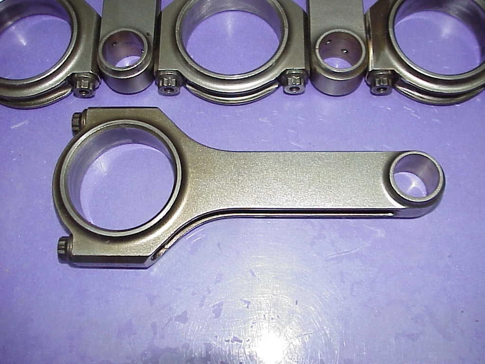 8 Eagle 6.00" Straight H-Beam Connecting Rods 2.100" Large Journal .927" Pin Foto 2 de 4