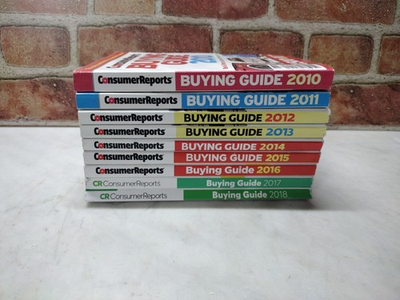#ad #ad Lot of 9 Consumer Reports Buying Guides 2010 2018 Magazines $10.75