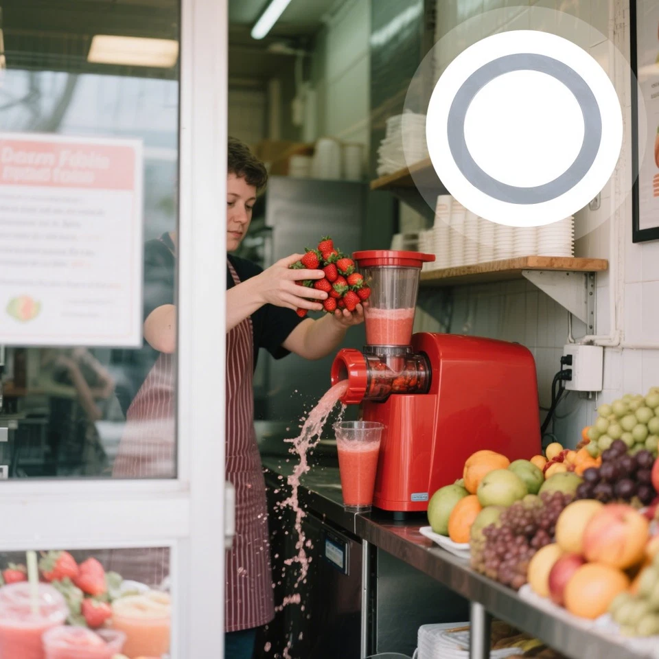 4pcs Blender Sealing Ring: Rubber Juicer Gaskets Replacement Parts Accessories