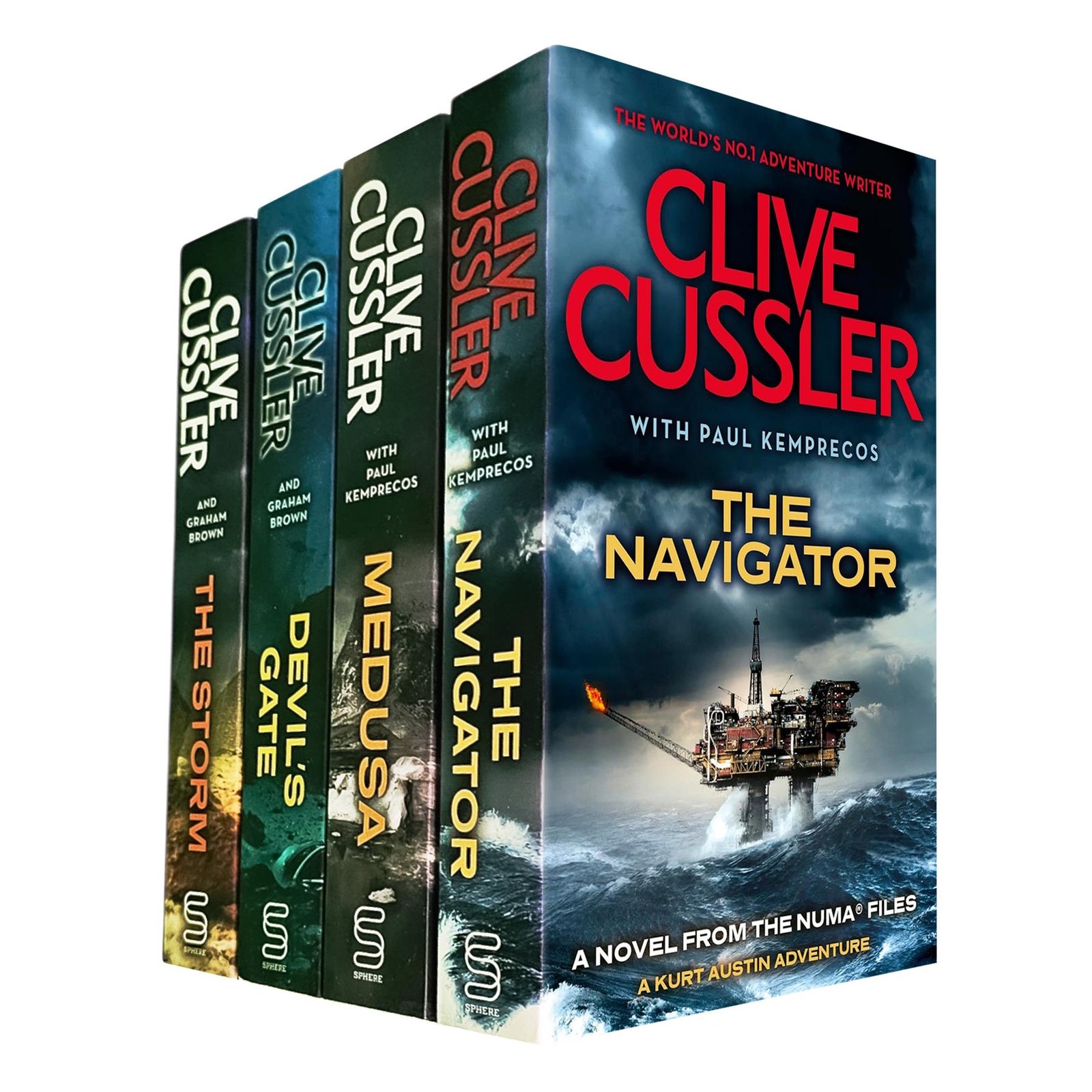 Clive Cussler’s NUMA Files 4-Book Set: