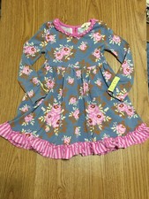 MATILDA JANE Make Believe Fairy Tales long-sleeve dress Girls Size 4