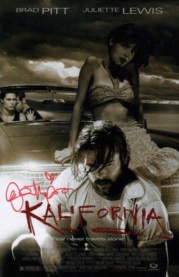 Juliette Lewis Kalifornia 11x17 Photo Poster Signed JSA Certified Autograph