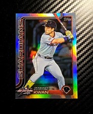 2025 Topps Update Series Steven Kwan Rainbow Foil All-Star Game #ASG-43