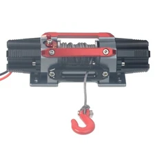 RC Car Dual Motor Electric Simulated Winch For 1/8 1/10 TRX4 SCX10 Upgrade Parts