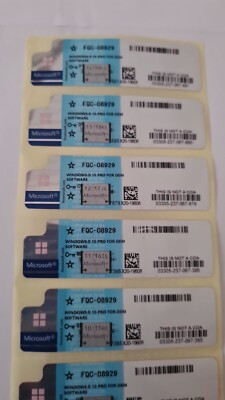 Win  10 Pro - Key - 32/64 Bit - 1 Produktschlüssel Sticker