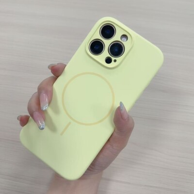 Hülle iPhone 16 15 14 13 Pro Max MagSafe Handy Schutz Magnet Case Cover