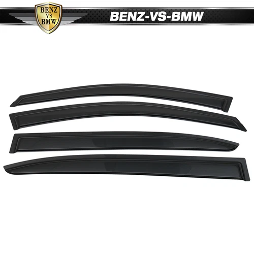 Fits 13-17 Honda Accord 4 Door Sedan Window Visors Sun Rain Guard Vent Shade 4PC