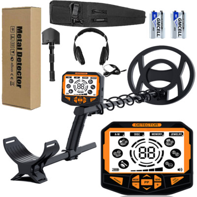 Metal Detector for Adults Professional, High Accuracy Waterproof 10'' Search Coil