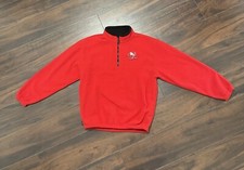 Men Vintage Colorado Trading & Clothing Co. LG Pullover Sweater 1/4 Zip USA Made