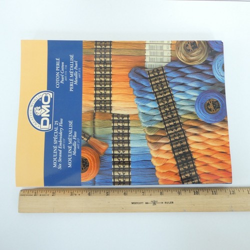 DMC Creative World Color Catalog W100TC Samples 6 Strand Pearl Metallics - Picture 8 of 8