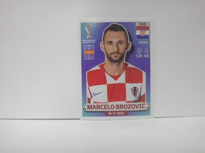 2022 Fifa World Cup Panini Sticker Qatar MARCELO BROZOVIC Croatia CRO11