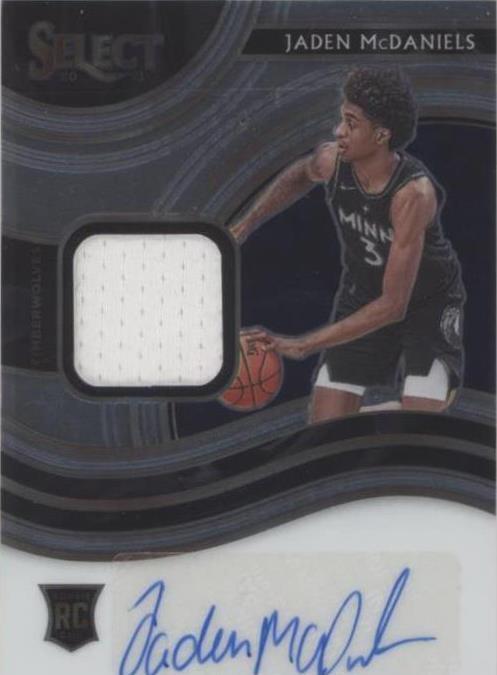 2020-21 Panini Select - Jaden McDaniels #RJA-JAD - 1 of 1