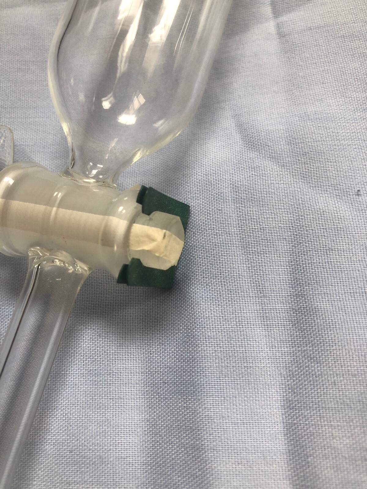 Pyrex Separatory Funnel 60 mL open top Chemistry Lab Glassware eBay