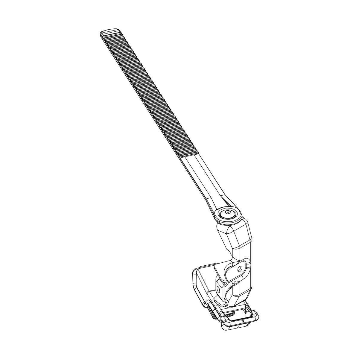 Thule Wheel strap and mounting plate Left for Thule Velocompact 924/925/926/927