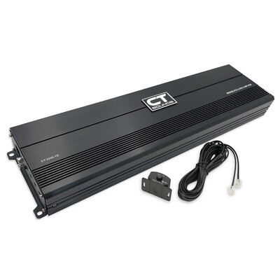 CT Sounds CT-3200.1D 3200 Watt RMS Power Class D Monoblock Subwoofer Amplifier