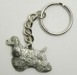 cocker spaniel keychain