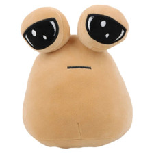 22cm My Pet Alien Pou Plush Toy - Furdiburb Emotion Stuffed Animal Doll