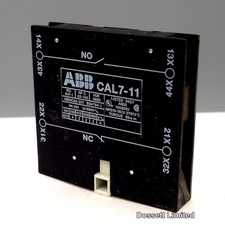 ABB CAL7-11 Auxiliary Contact 10 Amp 600 VAC