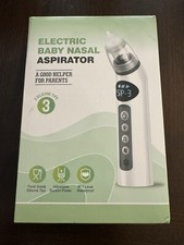 ELECTRIC BABY NASAL ASPIRATOR 3 SILICONE TIPS