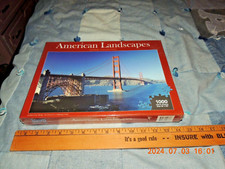 American Landscapes 1000 Piece Puzzle Golden Gate Bridge Jigsaw Collection