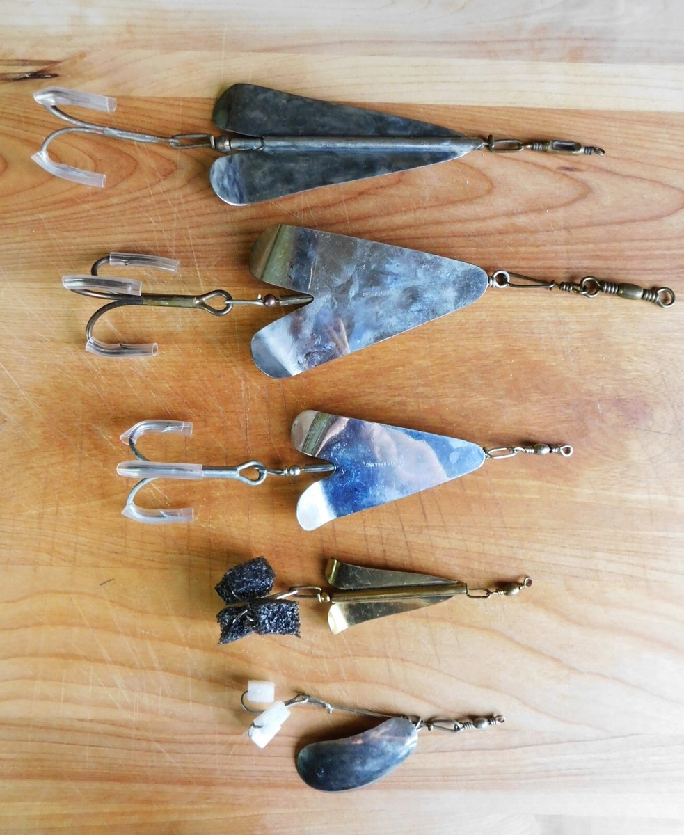 Lot 5 Vintage Metal Fishing Lures Made in England | eBay Lot 5 Vintage Metal Fishing Lures Made in England | eBay