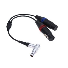 Atomos Shogun Monitor Recorder Breakout Audio Input Cable 10Pin to Dual 3Pin XLR