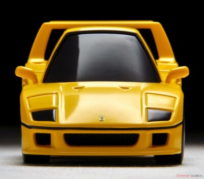 TOMYTEC Joy Hobby Car Choro Q Zero Z-66c FERRARI F40 YELLOW Model