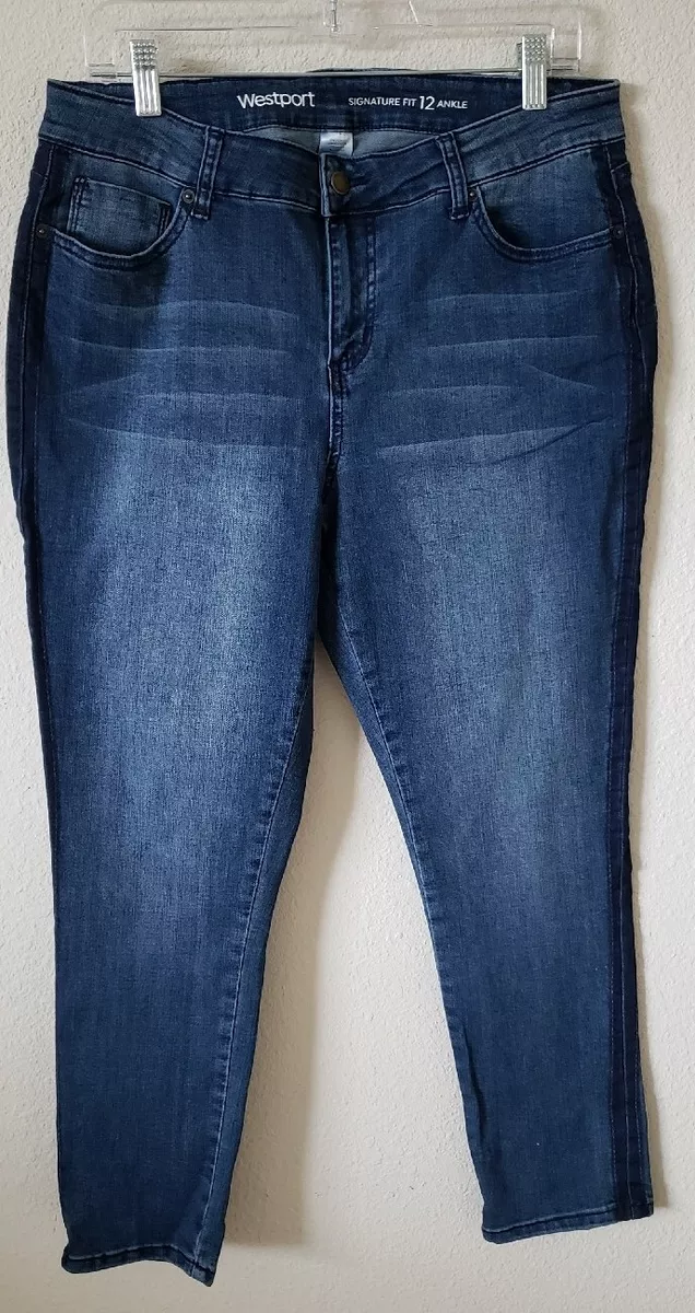 Westport signature fit ankle jeans sales