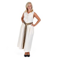 Medieval Belt Claret Gold Cotton Textile Belt Embroidered For Tunic And Dress Medieval Belt Claret Gold Cotton Textile Belt Embroidered For Tunic And Dress