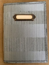 Handmade Upholstery Fabric Junk Journal/Unique/Craft/Journal/Scrapbook
