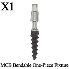 1pcs Dental MCB Bendable One Piece Fixture Titanium Lab Flexible Neck