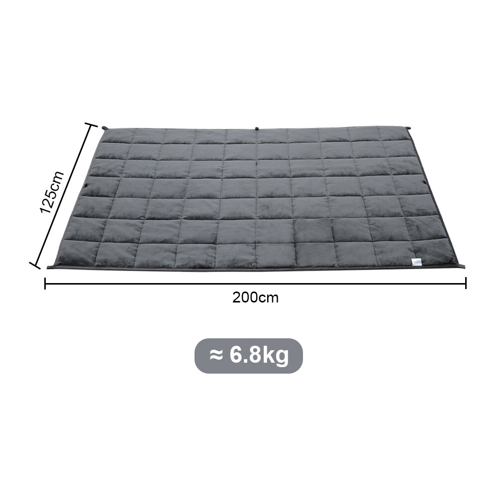 7.7lb25lb Heavy Sherpa Fleece Blanket Soft Warm Bed Sofa Throw