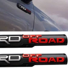 3D Door Side Emblem For Off Road Left Right Fender Badges Accessories Set of 2